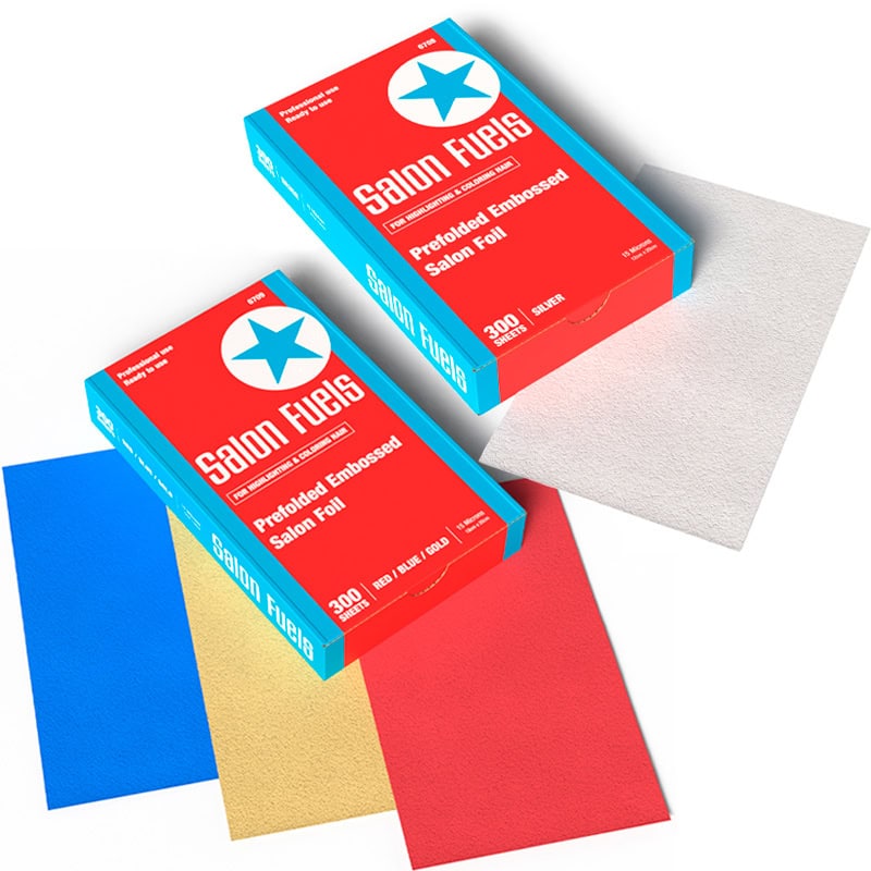 Salon Fuels Embossed Pre-Fold & Pre-Cut Foil