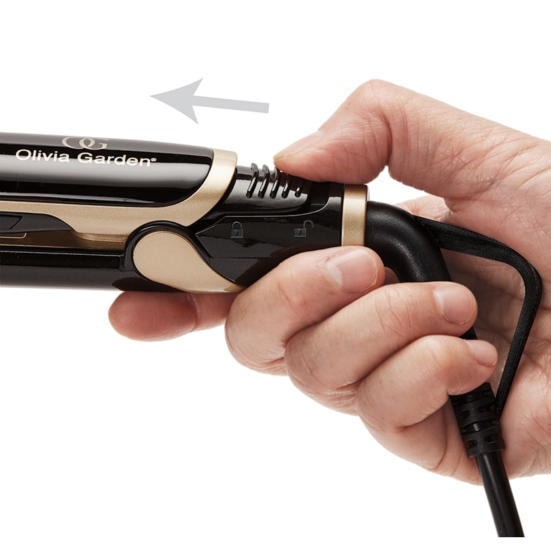 images Controls of Olivia Garden Ceramic and Ion High Performance Straightener