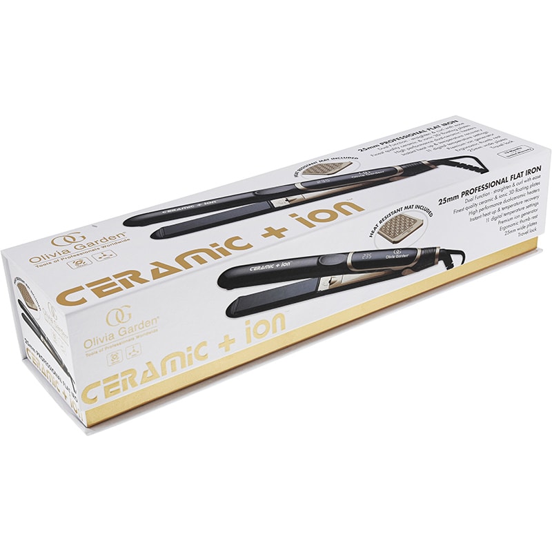 images Olivia Garden Ceramic and Ion High Performance Straightener Packaging
