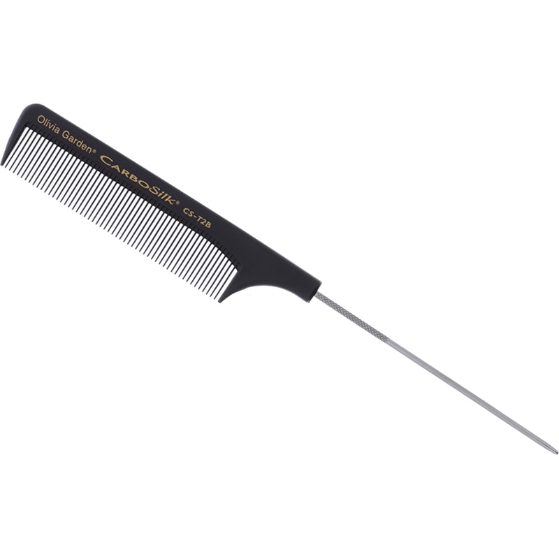 images Olivia Garden CarboSilk Pin Tail Comb