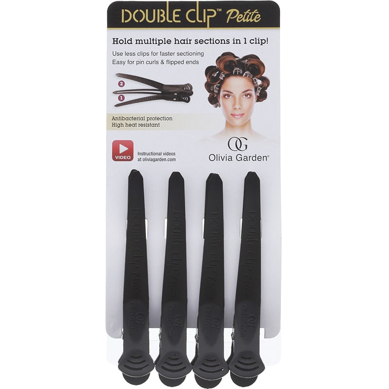 images 4 Pack of Double Sectioning Hair Clips