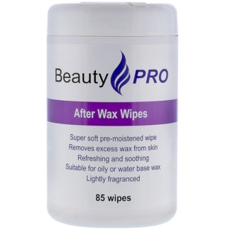 Beauty Pro After Wax Wipes, 85/Pack