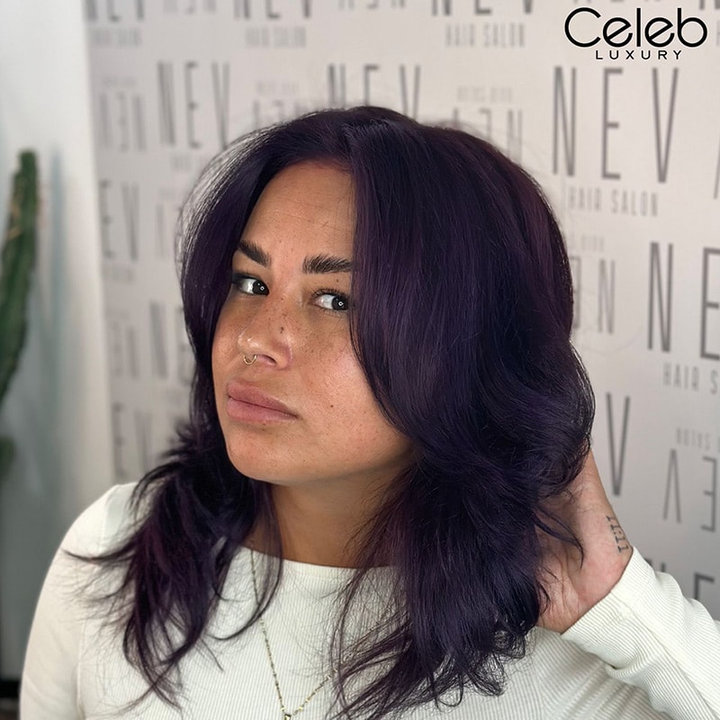 Celeb Purple for Brunette