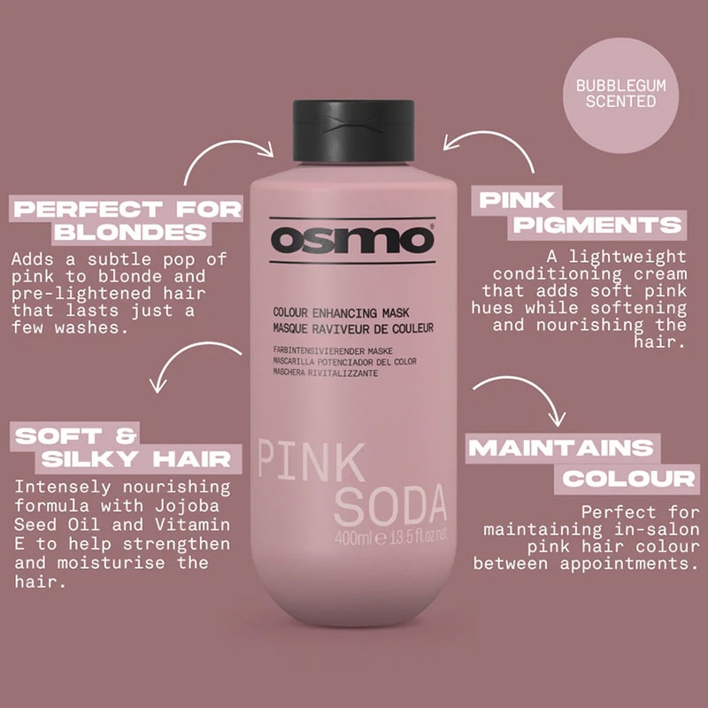 OSMO Pink Soda Colour Enhancing Mask 3